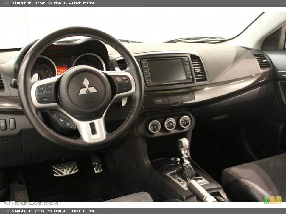 Black Interior Dashboard for the 2008 Mitsubishi Lancer Evolution MR #60757121