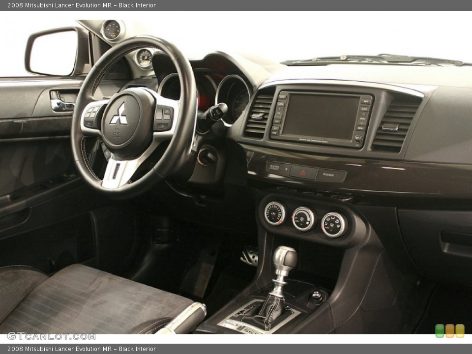 Black Interior Dashboard for the 2008 Mitsubishi Lancer Evolution MR #60757294