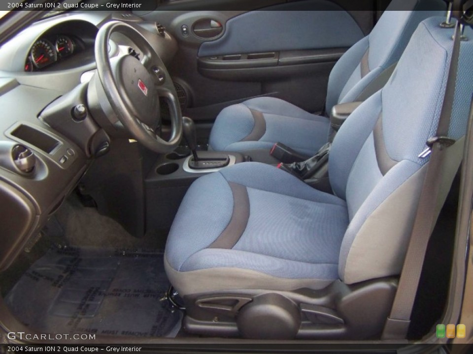 Grey Interior Photo for the 2004 Saturn ION 2 Quad Coupe #60759017