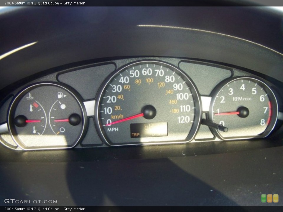 Grey Interior Gauges for the 2004 Saturn ION 2 Quad Coupe #60759050