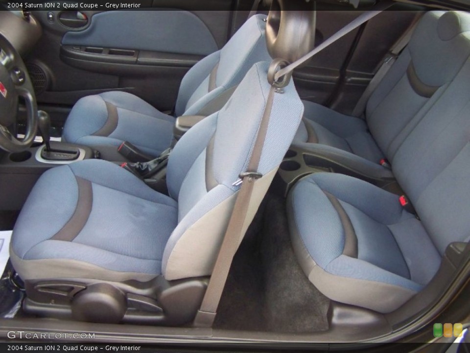 Grey Interior Photo for the 2004 Saturn ION 2 Quad Coupe #60759233