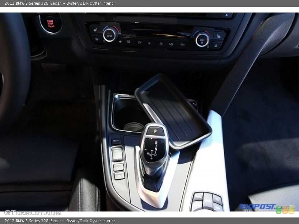 Oyster/Dark Oyster Interior Transmission for the 2012 BMW 3 Series 328i Sedan #60759767