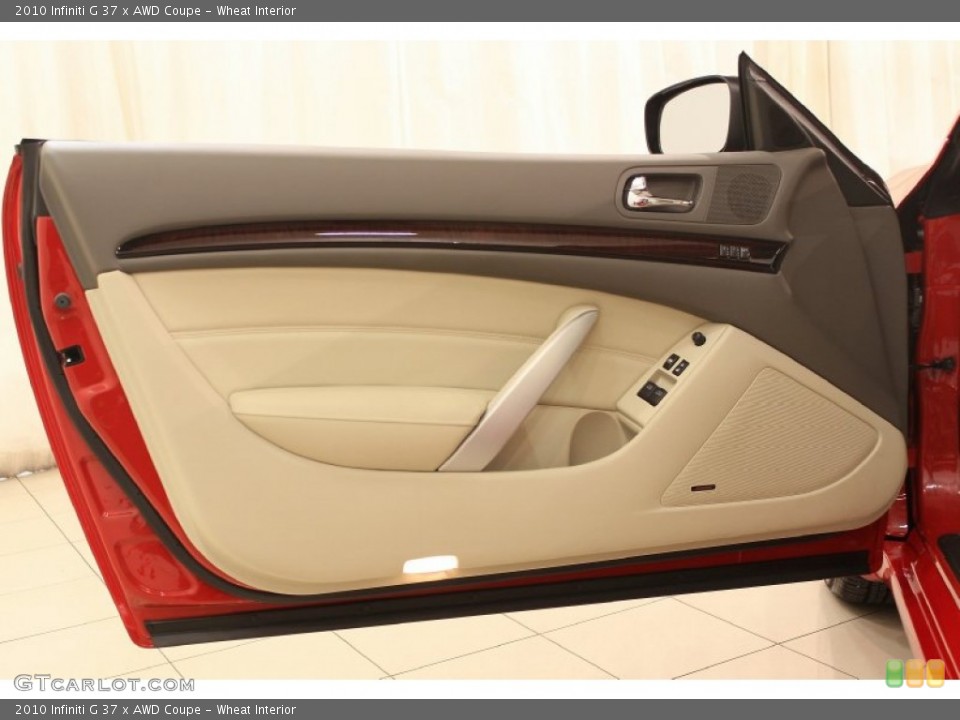 Wheat Interior Door Panel for the 2010 Infiniti G 37 x AWD Coupe #60759826