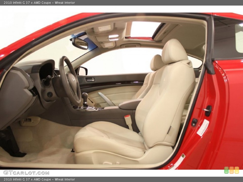 Wheat Interior Photo for the 2010 Infiniti G 37 x AWD Coupe #60759860