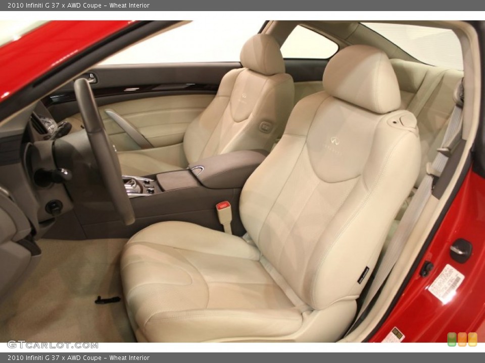 Wheat Interior Photo for the 2010 Infiniti G 37 x AWD Coupe #60759869