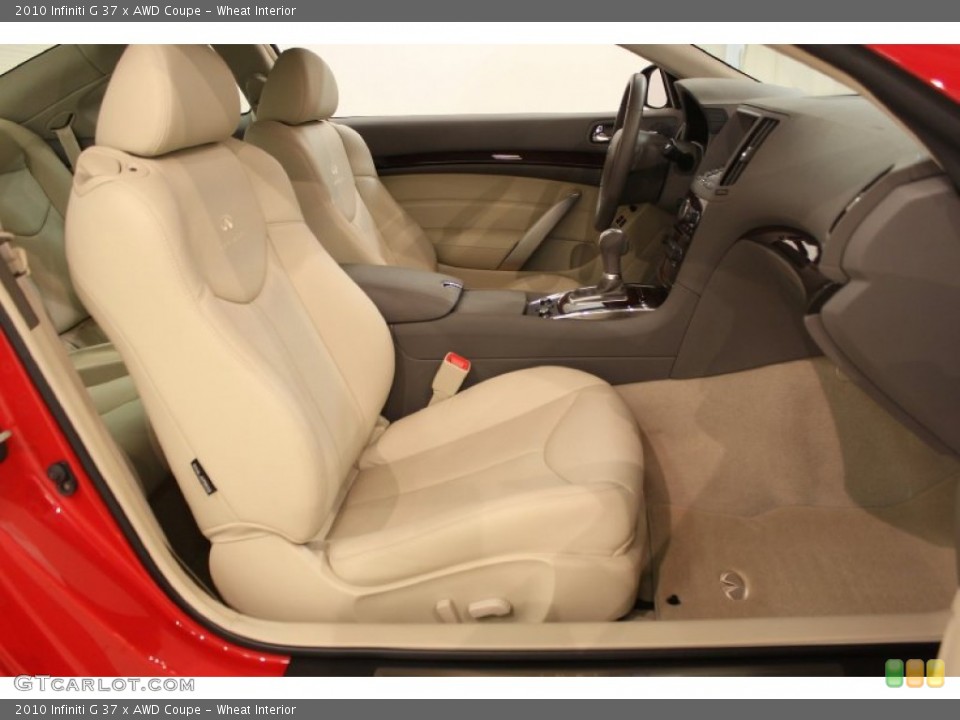 Wheat Interior Photo for the 2010 Infiniti G 37 x AWD Coupe #60760004