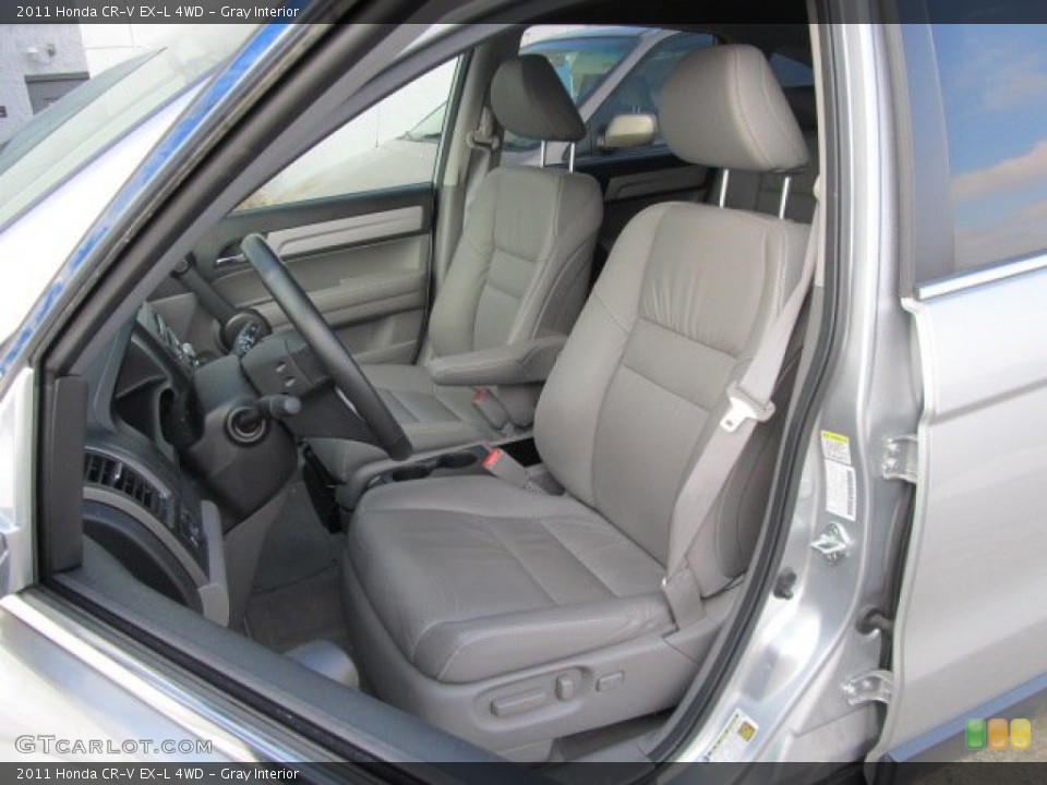 Gray Interior Photo for the 2011 Honda CR-V EX-L 4WD #60762028