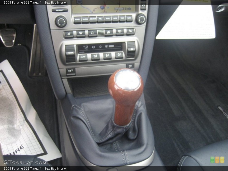 Sea Blue Interior Transmission for the 2008 Porsche 911 Targa 4 #60762281