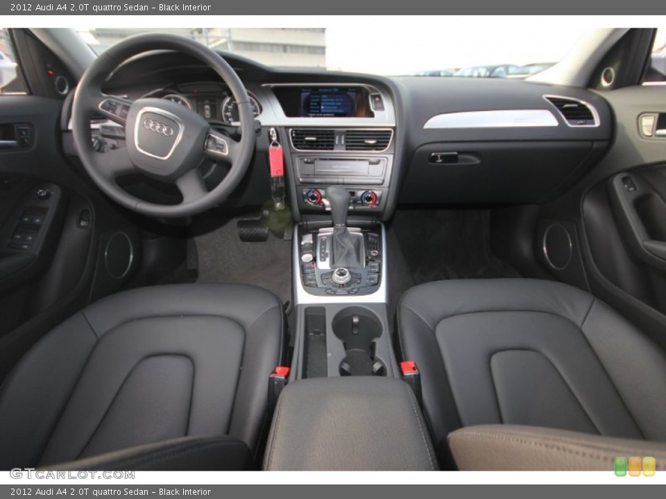 Black Interior Dashboard for the 2012 Audi A4 2.0T quattro Sedan #60762749