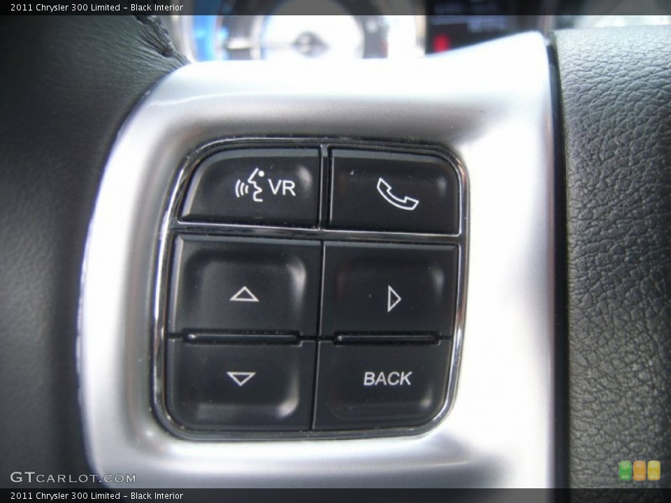 Black Interior Controls for the 2011 Chrysler 300 Limited #60763131