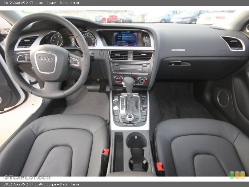 Black Interior Dashboard for the 2012 Audi A5 2.0T quattro Coupe #60763548