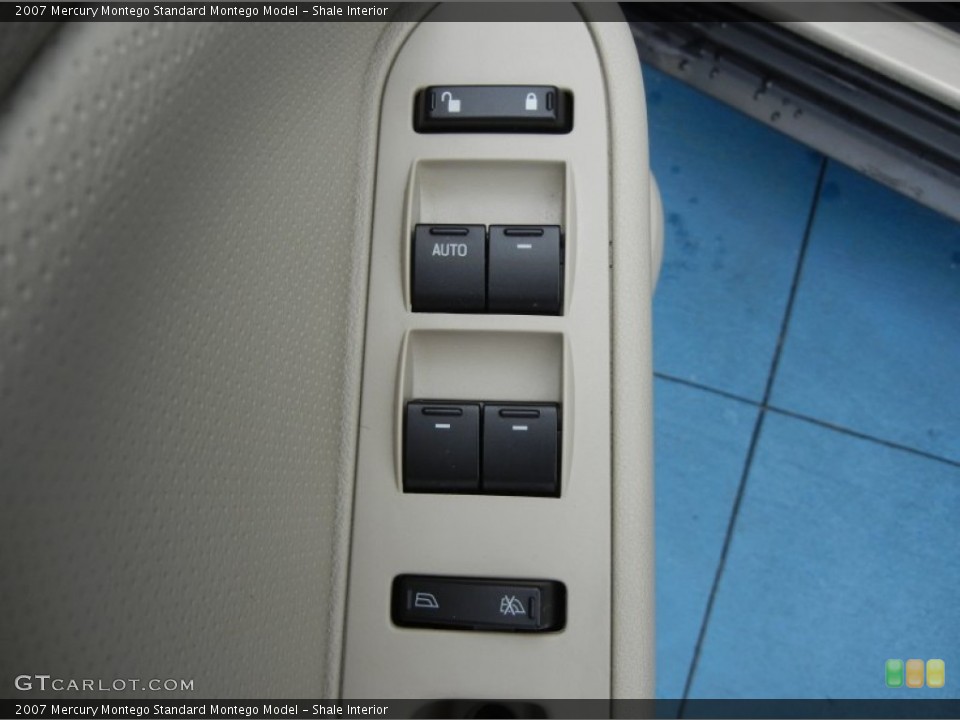 Shale Interior Controls for the 2007 Mercury Montego  #60763826
