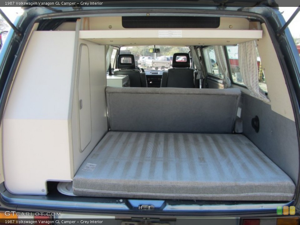 Grey Interior Trunk for the 1987 Volkswagen Vanagon GL Camper #60764663
