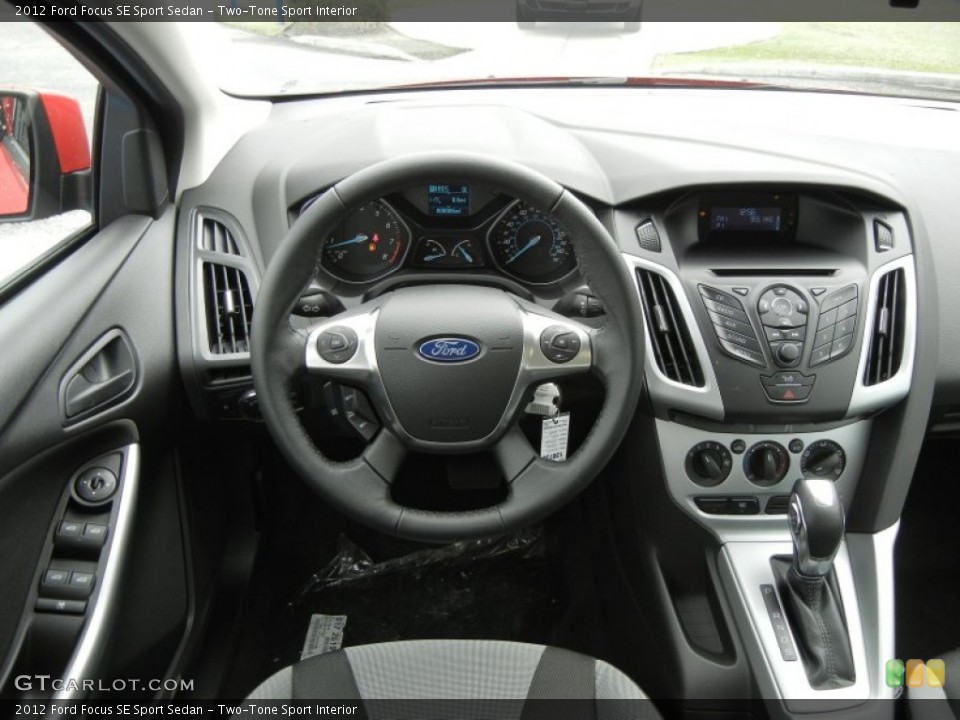 Two-Tone Sport Interior Dashboard for the 2012 Ford Focus SE Sport Sedan #60765062