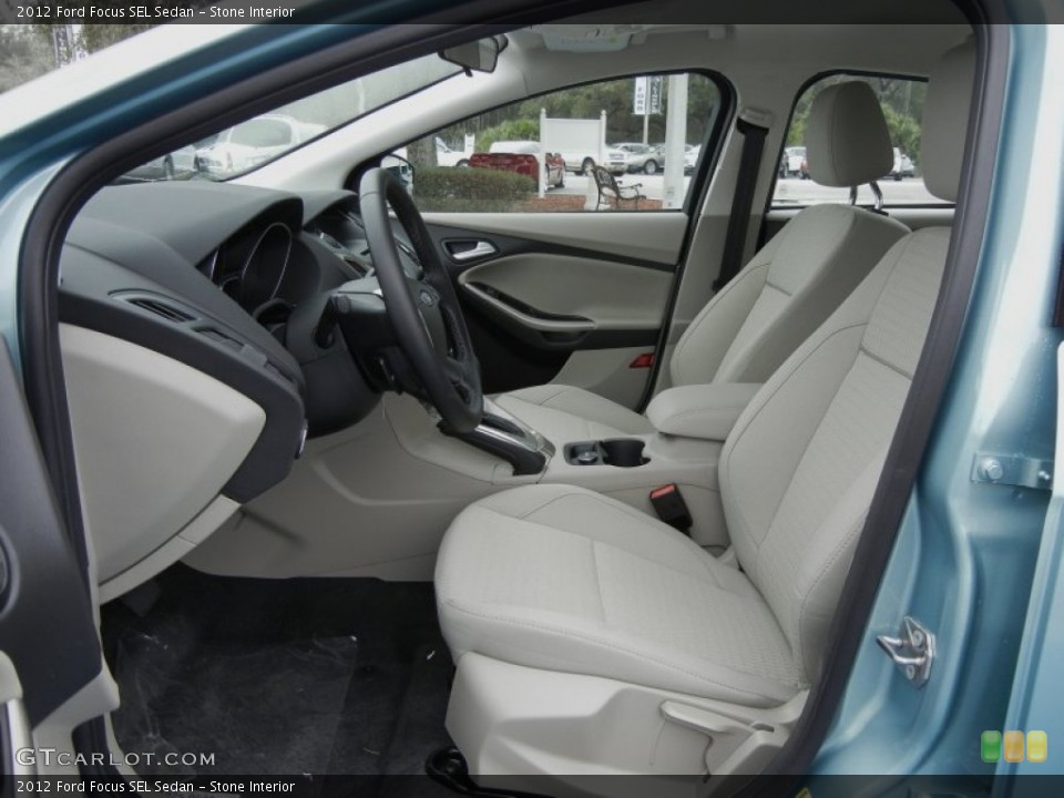Stone Interior Photo for the 2012 Ford Focus SEL Sedan #60765143