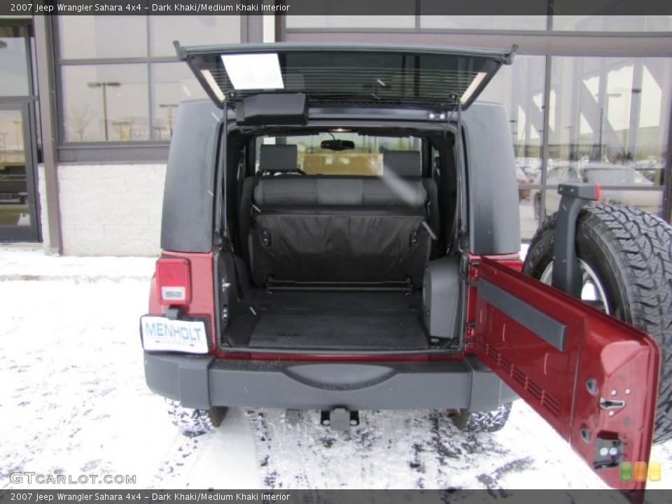 Dark Khaki/Medium Khaki Interior Trunk for the 2007 Jeep Wrangler Sahara 4x4 #60767753