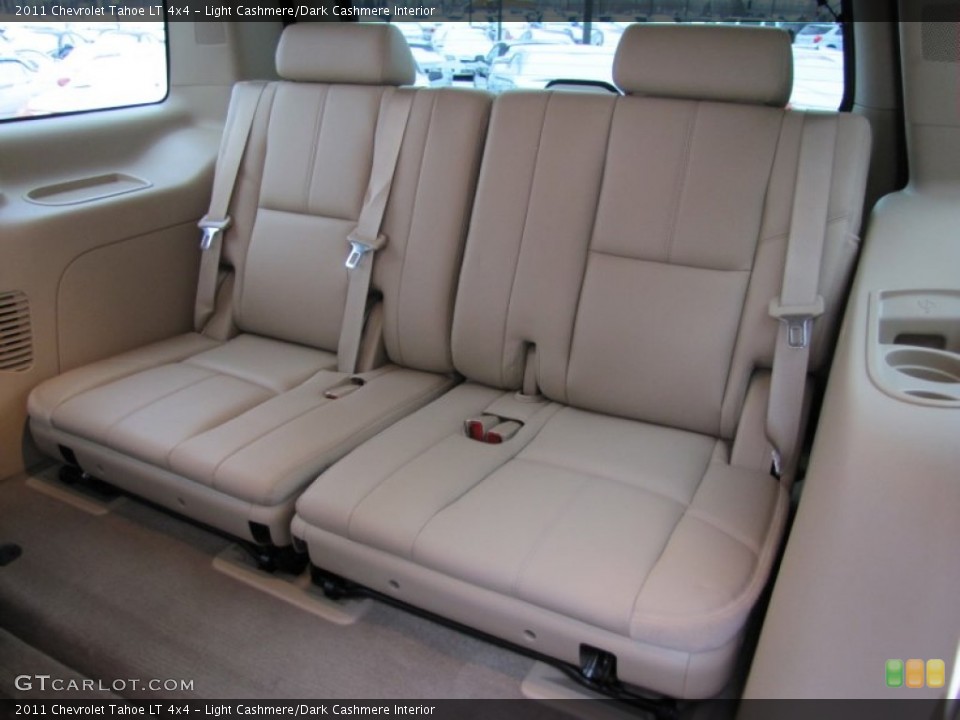 Light Cashmere/Dark Cashmere Interior Rear Seat for the 2011 Chevrolet Tahoe LT 4x4 #60768047