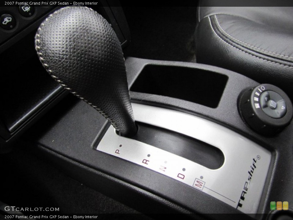 Ebony Interior Transmission for the 2007 Pontiac Grand Prix GXP Sedan #60768956