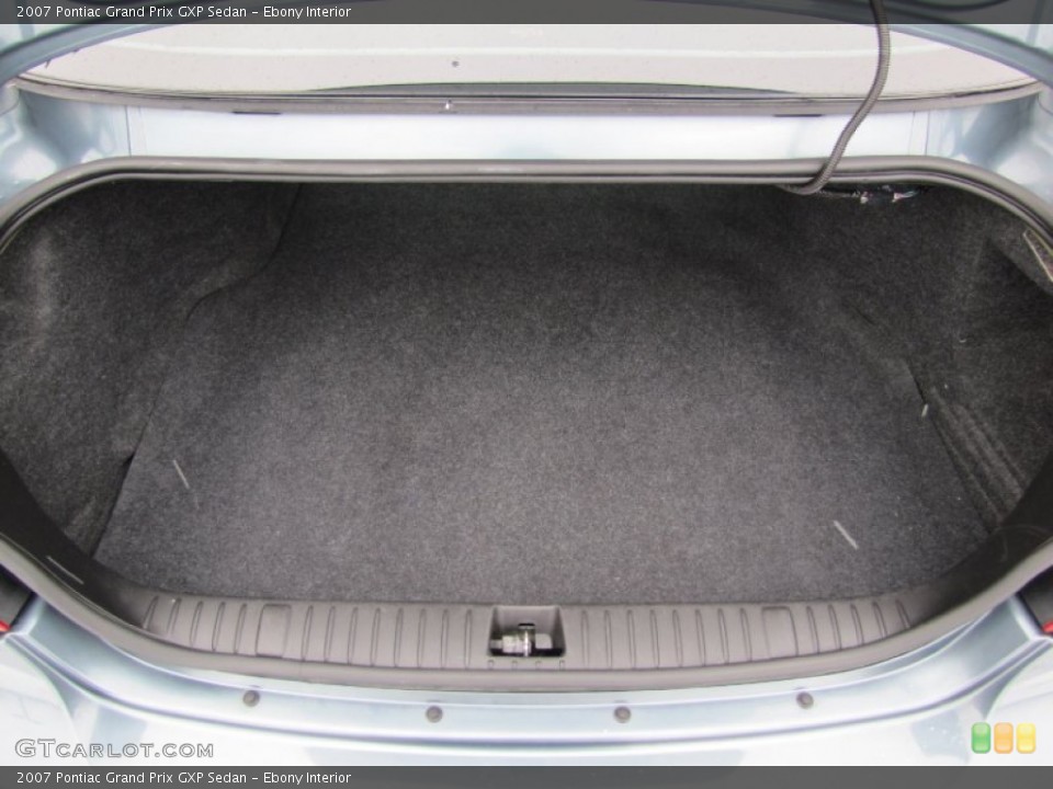 Ebony Interior Trunk for the 2007 Pontiac Grand Prix GXP Sedan #60769035