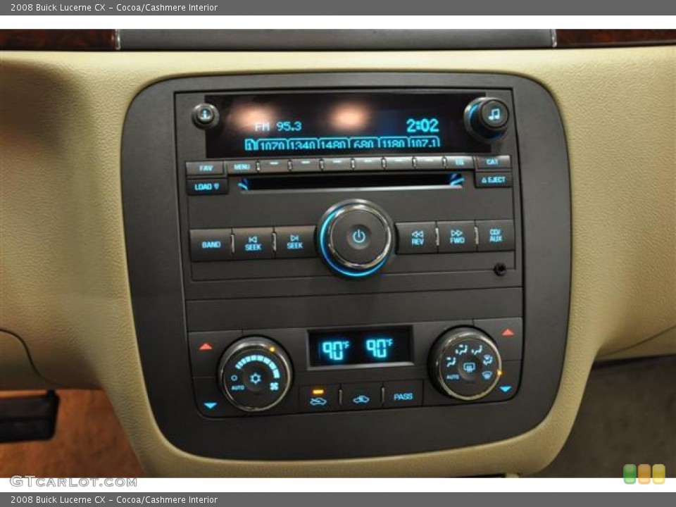 Cocoa/Cashmere Interior Controls for the 2008 Buick Lucerne CX #60773372