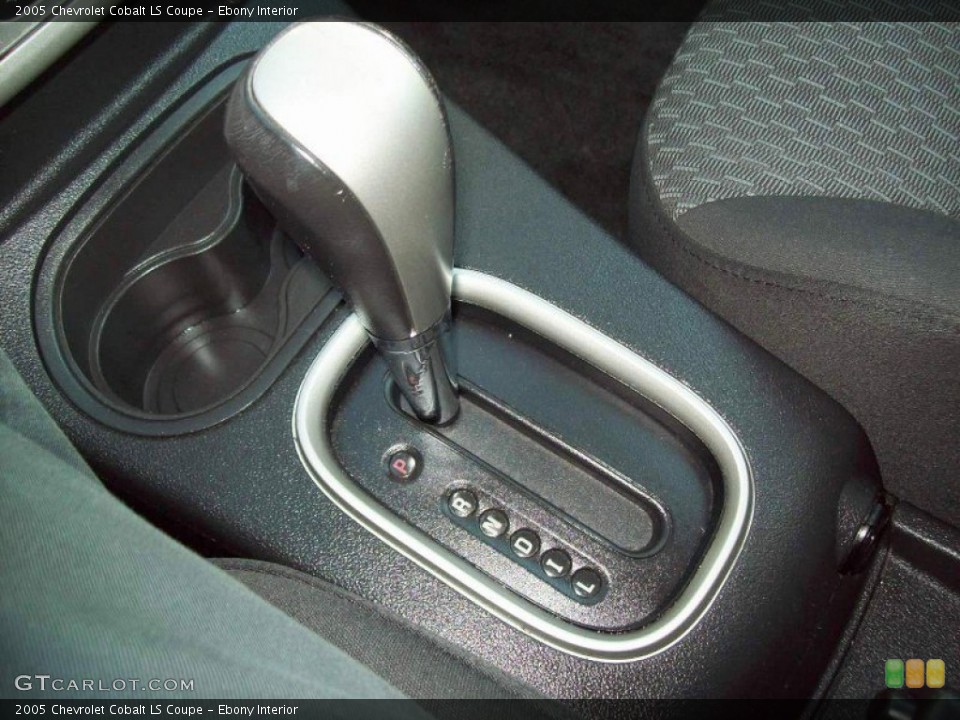 Ebony Interior Transmission for the 2005 Chevrolet Cobalt LS Coupe #60773384