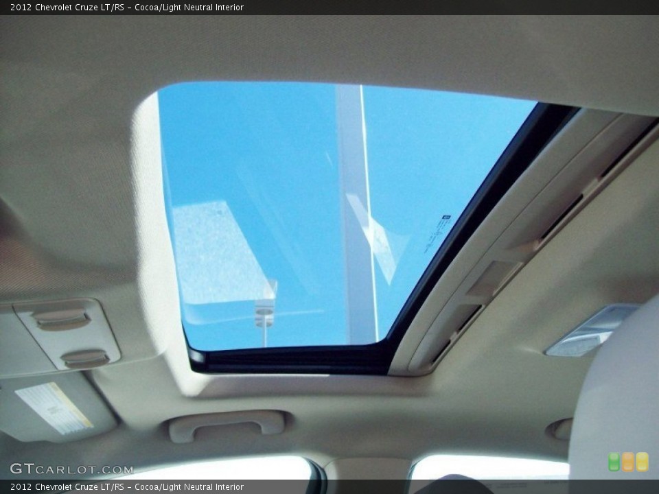 Cocoa/Light Neutral Interior Sunroof for the 2012 Chevrolet Cruze LT/RS #60774551