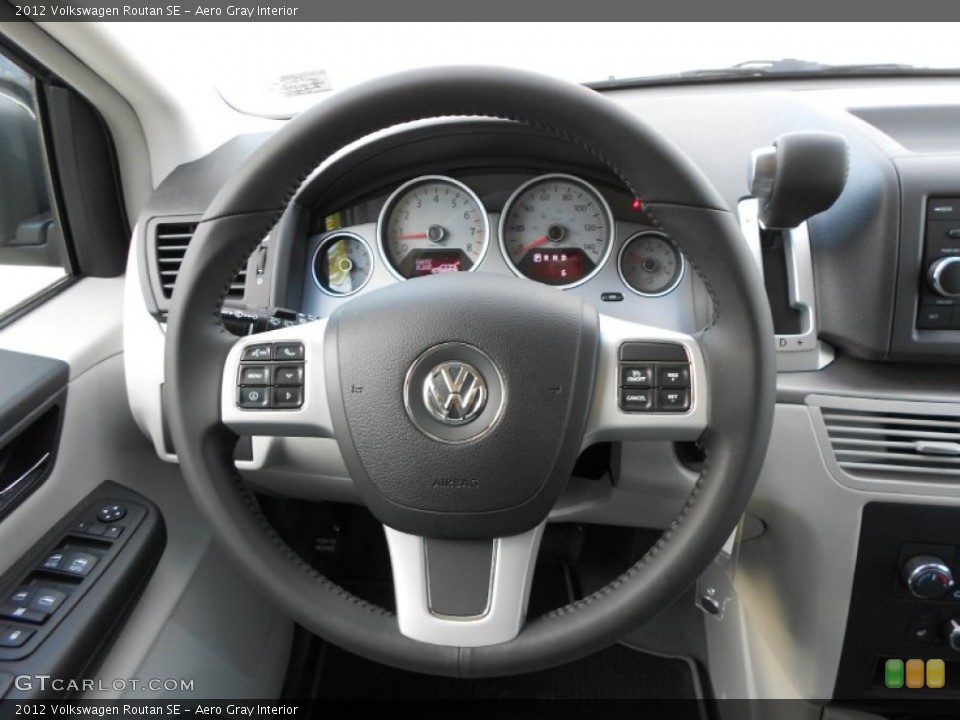 Aero Gray Interior Steering Wheel for the 2012 Volkswagen Routan SE #60776594