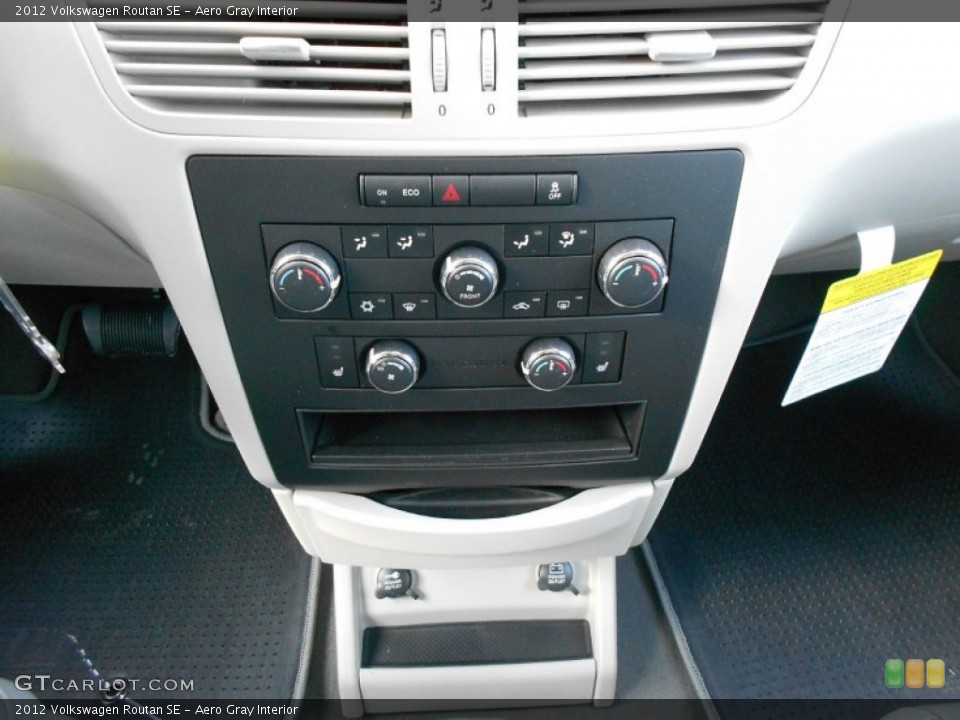 Aero Gray Interior Controls for the 2012 Volkswagen Routan SE #60776615