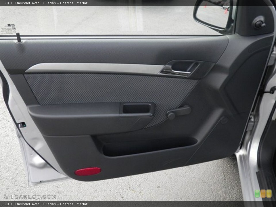 Charcoal Interior Door Panel for the 2010 Chevrolet Aveo LT Sedan #60777578