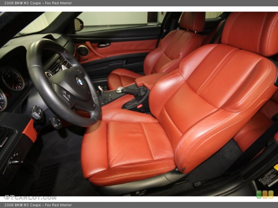 Fox Red Interior Photo for the 2008 BMW M3 Coupe #60777652