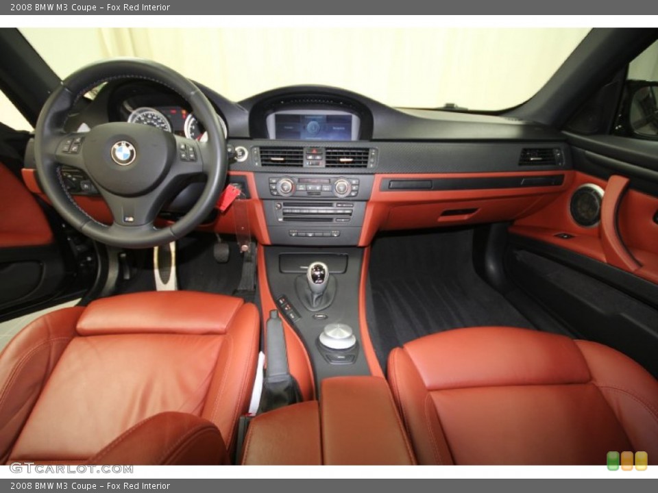 Fox Red Interior Dashboard for the 2008 BMW M3 Coupe #60777659