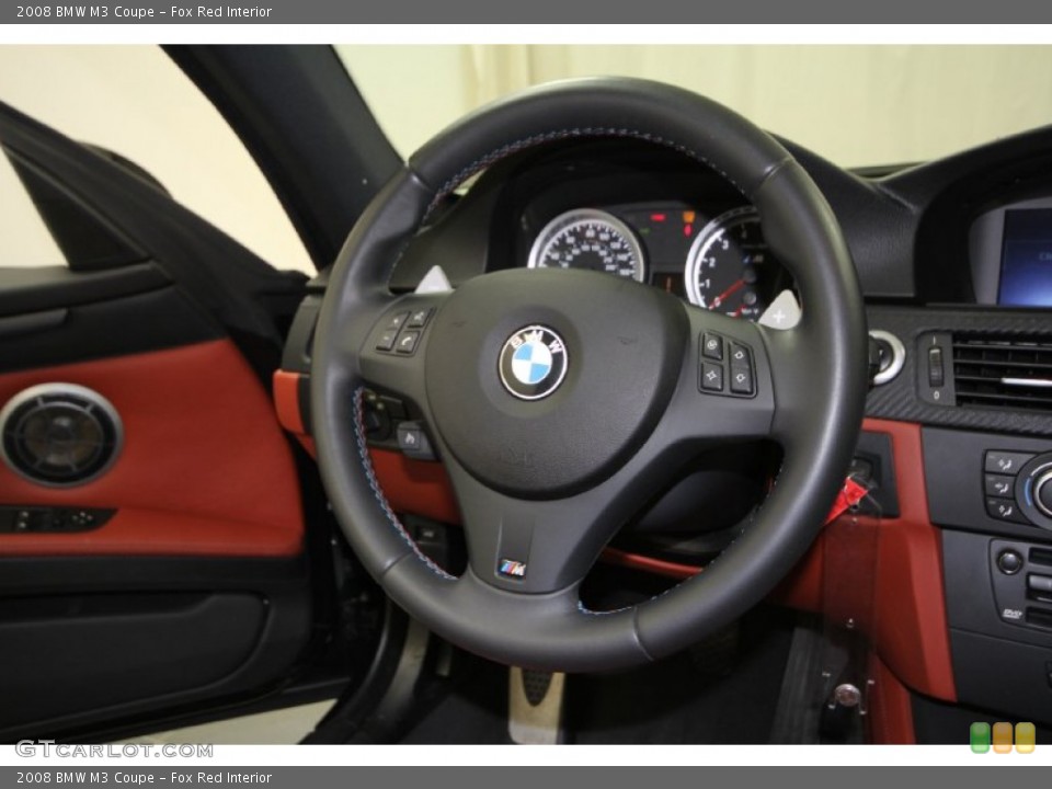 Fox Red Interior Steering Wheel for the 2008 BMW M3 Coupe #60777902