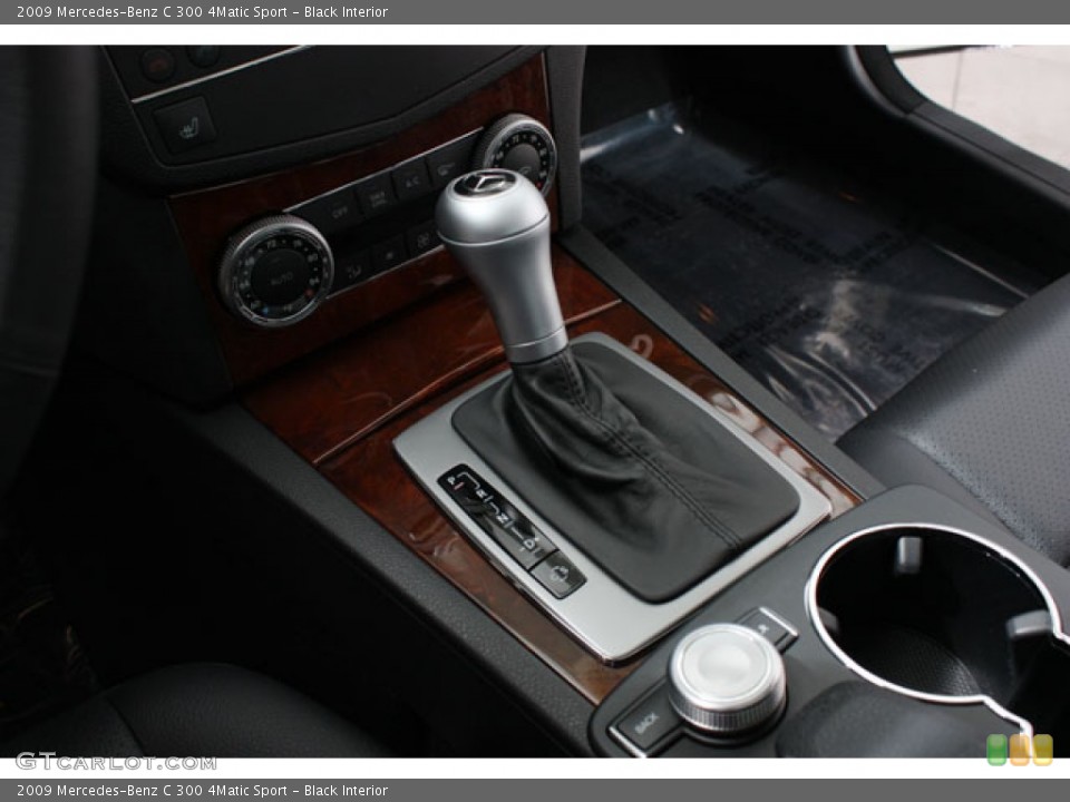 Black Interior Transmission for the 2009 Mercedes-Benz C 300 4Matic Sport #60778607
