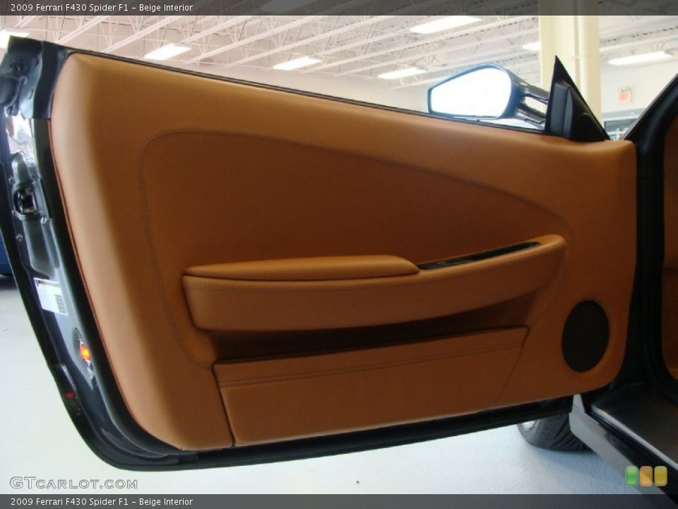 Beige Interior Door Panel for the 2009 Ferrari F430 Spider F1 #60779732