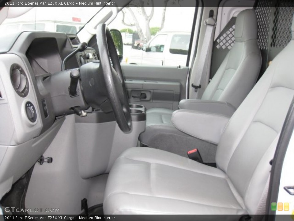 Medium Flint Interior Photo for the 2011 Ford E Series Van E250 XL Cargo #60780416