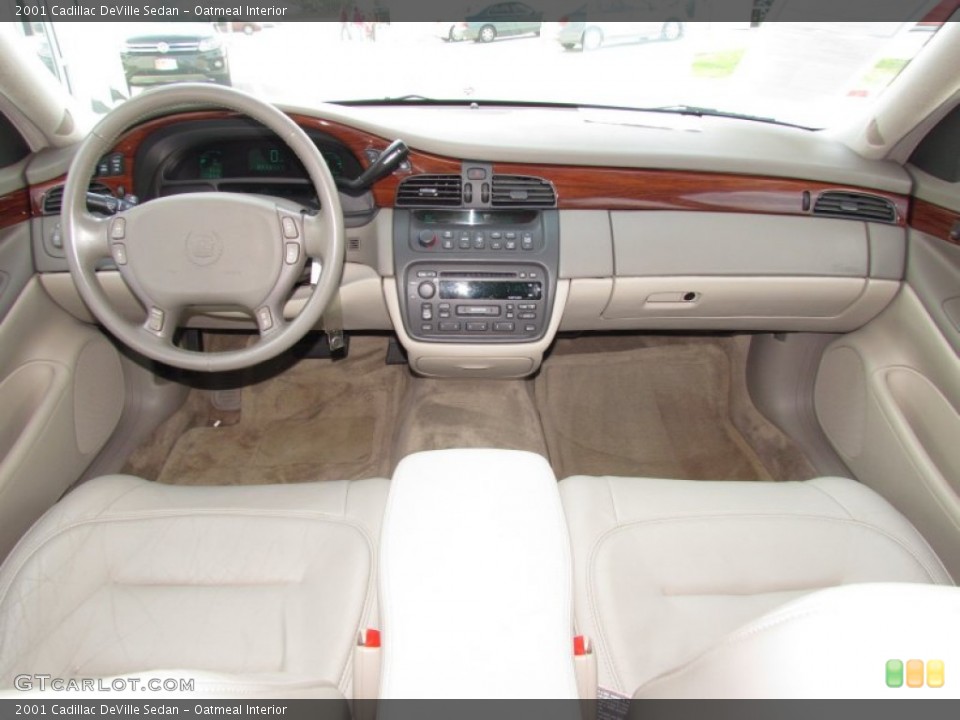Oatmeal Interior Dashboard for the 2001 Cadillac DeVille Sedan #60785582