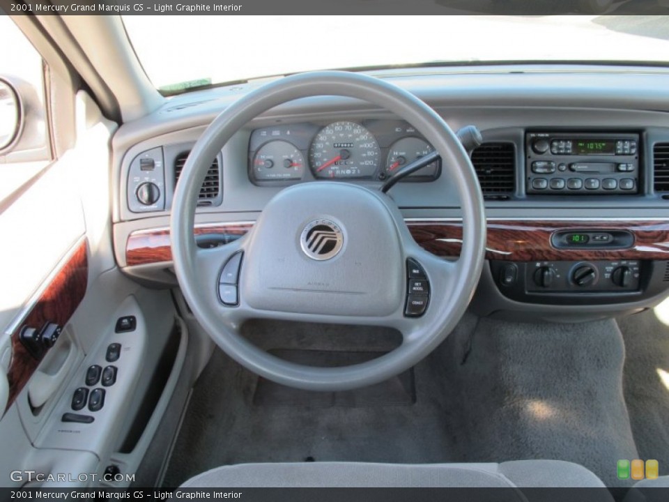 Light Graphite Interior Dashboard for the 2001 Mercury Grand Marquis GS #60786939
