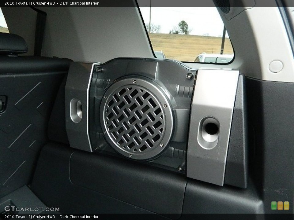 Dark Charcoal Interior Audio System for the 2010 Toyota FJ Cruiser 4WD #60790304