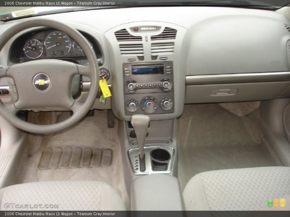 Titanium Gray Interior Dashboard for the 2006 Chevrolet Malibu Maxx LS Wagon #60792815
