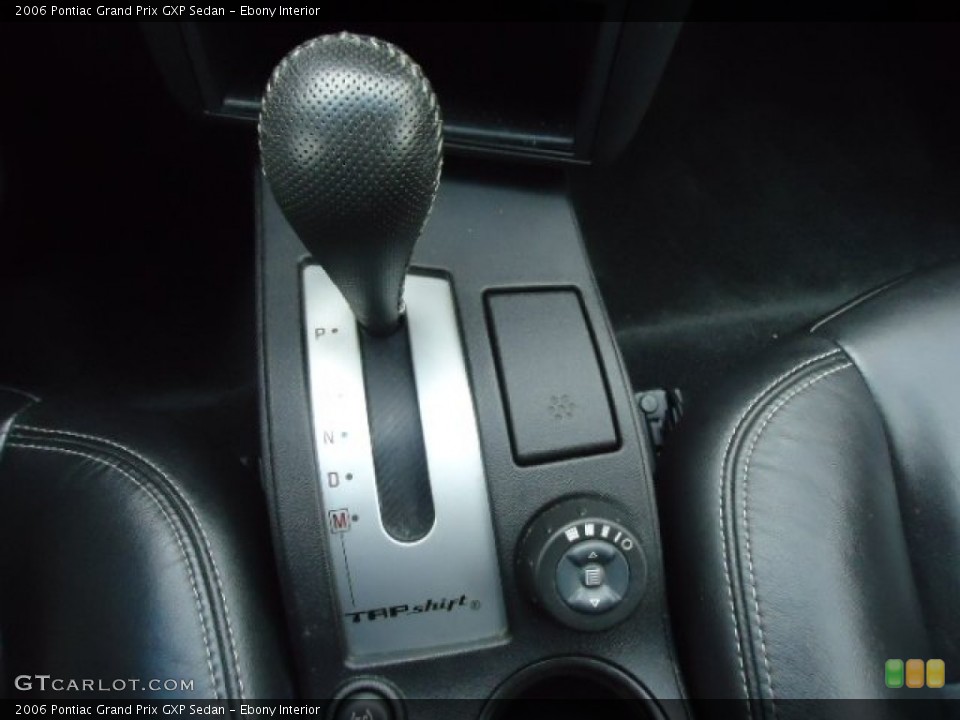 Ebony Interior Transmission for the 2006 Pontiac Grand Prix GXP Sedan #60794591