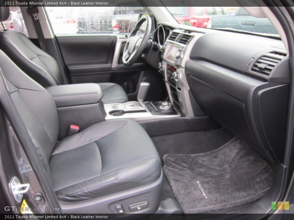 Black Leather Interior Photo for the 2011 Toyota 4Runner Limited 4x4 #60796760