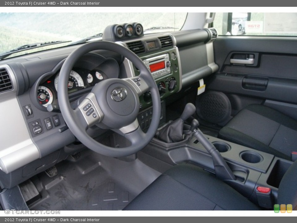 Dark Charcoal Interior Photo for the 2012 Toyota FJ Cruiser 4WD #60797540