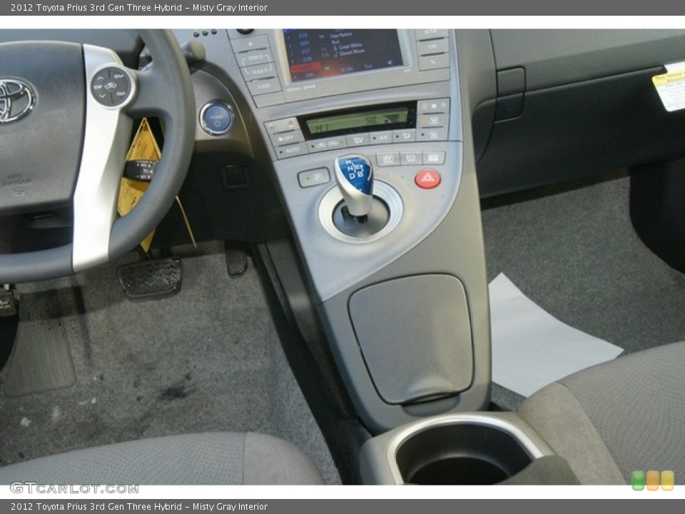 Misty Gray Interior Transmission for the 2012 Toyota Prius 3rd Gen Three Hybrid #60797776