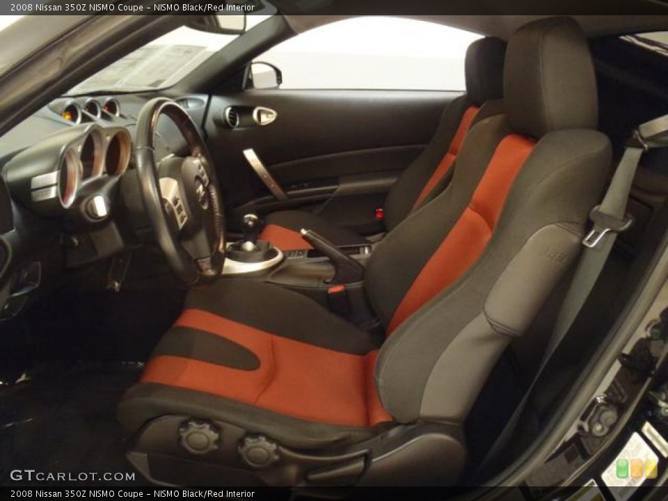 NISMO Black/Red Interior Photo for the 2008 Nissan 350Z NISMO Coupe #60798616