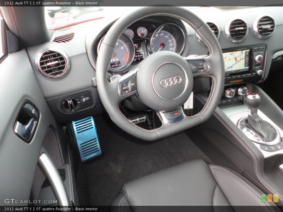 Black Interior Dashboard for the 2012 Audi TT S 2.0T quattro Roadster #60798827