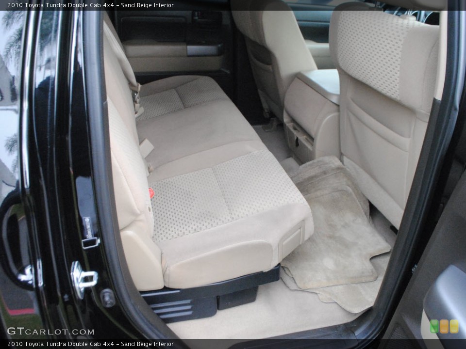 Sand Beige Interior Photo for the 2010 Toyota Tundra Double Cab 4x4 #60799145