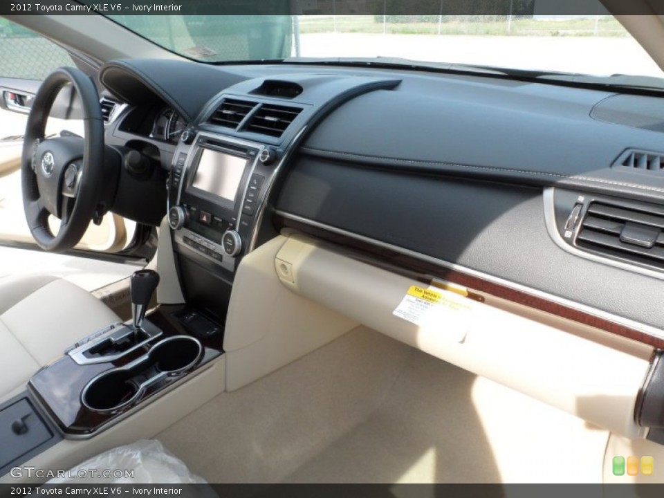 Ivory Interior Dashboard for the 2012 Toyota Camry XLE V6 #60800579