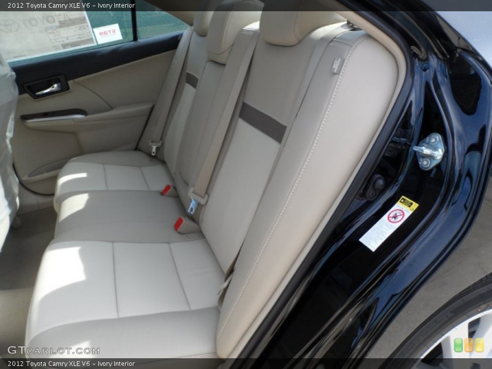 Ivory Interior Photo for the 2012 Toyota Camry XLE V6 #60800585
