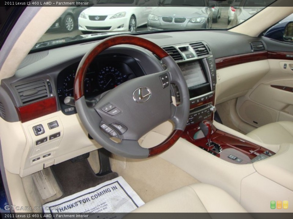 Parchment Interior Photo for the 2011 Lexus LS 460 L AWD #60801269