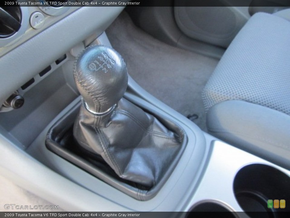 Graphite Gray Interior Transmission for the 2009 Toyota Tacoma V6 TRD Sport Double Cab 4x4 #60805803